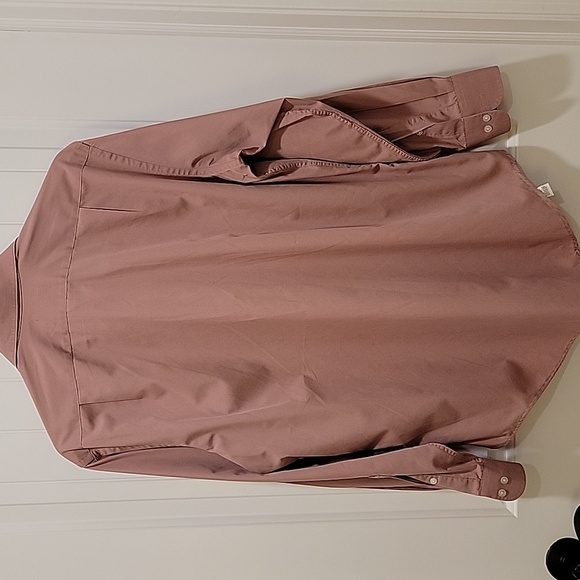 Vintage Sears Roebuck Long Sleeve Salmon Button Shirt 17in Collar - Picture 6 of 8